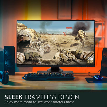 XG2431 24 Inch 1080P Gaming Monitor with 240Hz, 0.5Ms, Freesync Premium, NVIDIA G-Sync Compatible, Advanced Ergonomics, Eye Care, HDR400